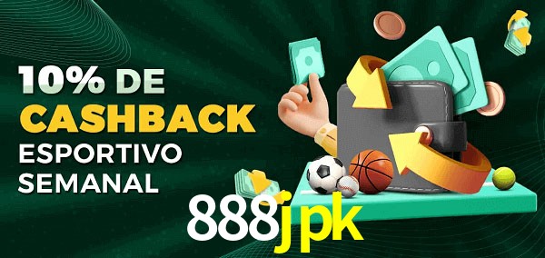 10% de bônus de cashback na 888jpk